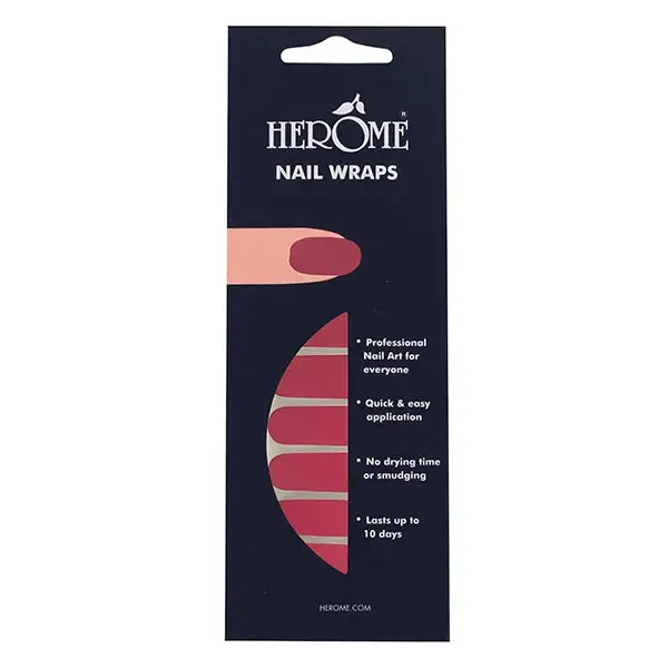 Adesivos para unhas Herôme magenta