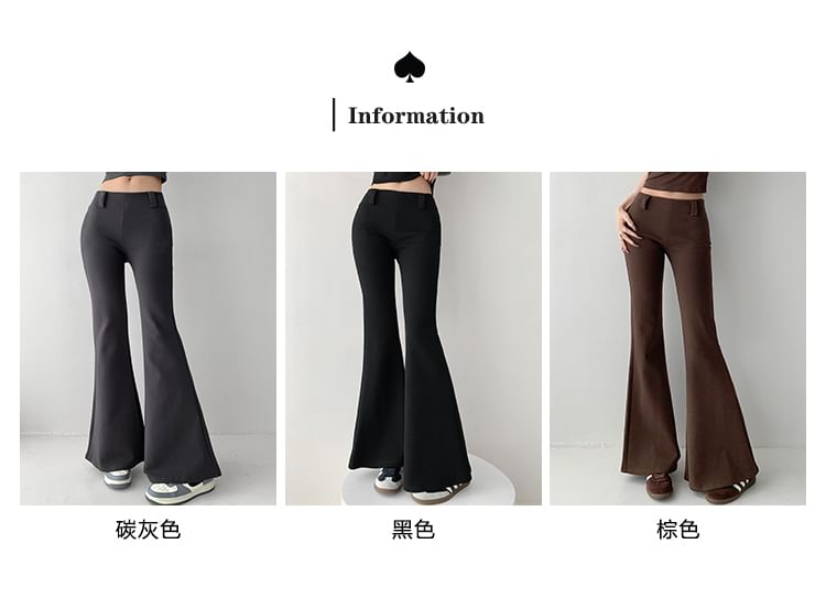 Shira - Lage, uitlopende pantalon