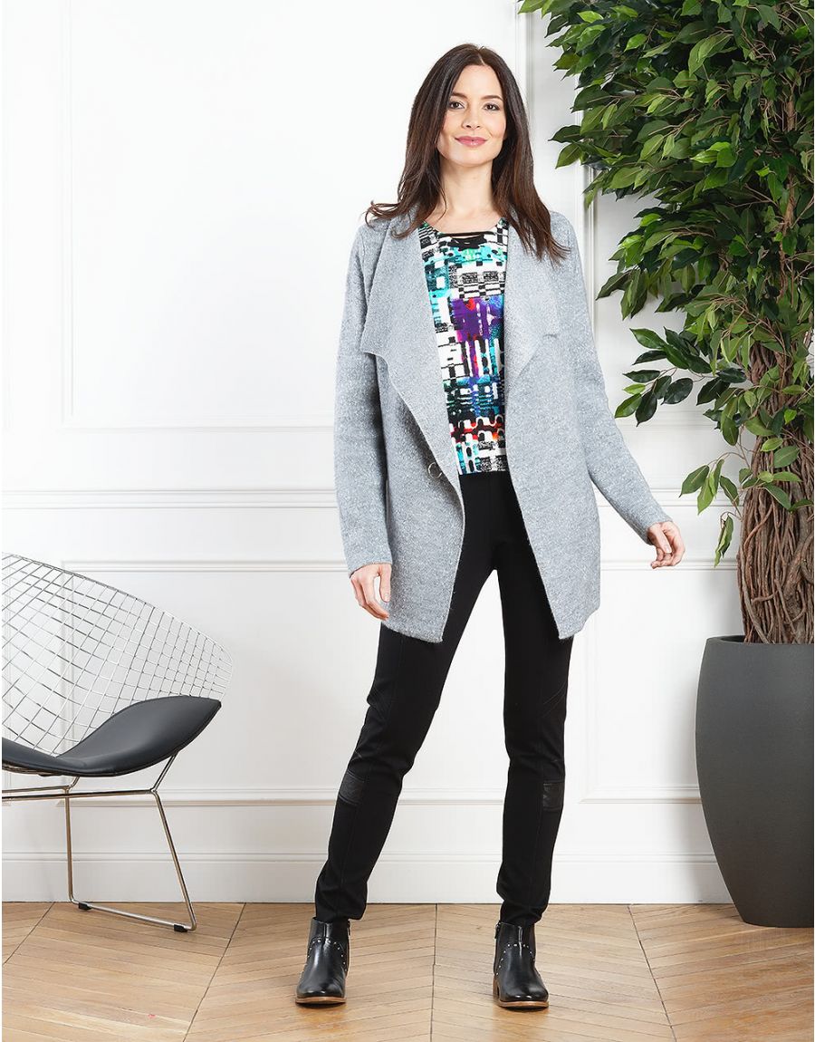 T-shirt jersey noir vert