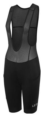 Cuissard Court à Bretelles Femme Le Col Sport Cargo Noir/Noir