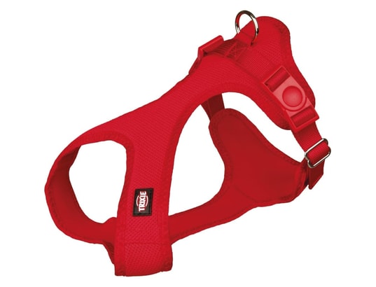 TRIXIE - Harnais de sécurité enfant Harnais doux s-m 35-60 cm rouge
