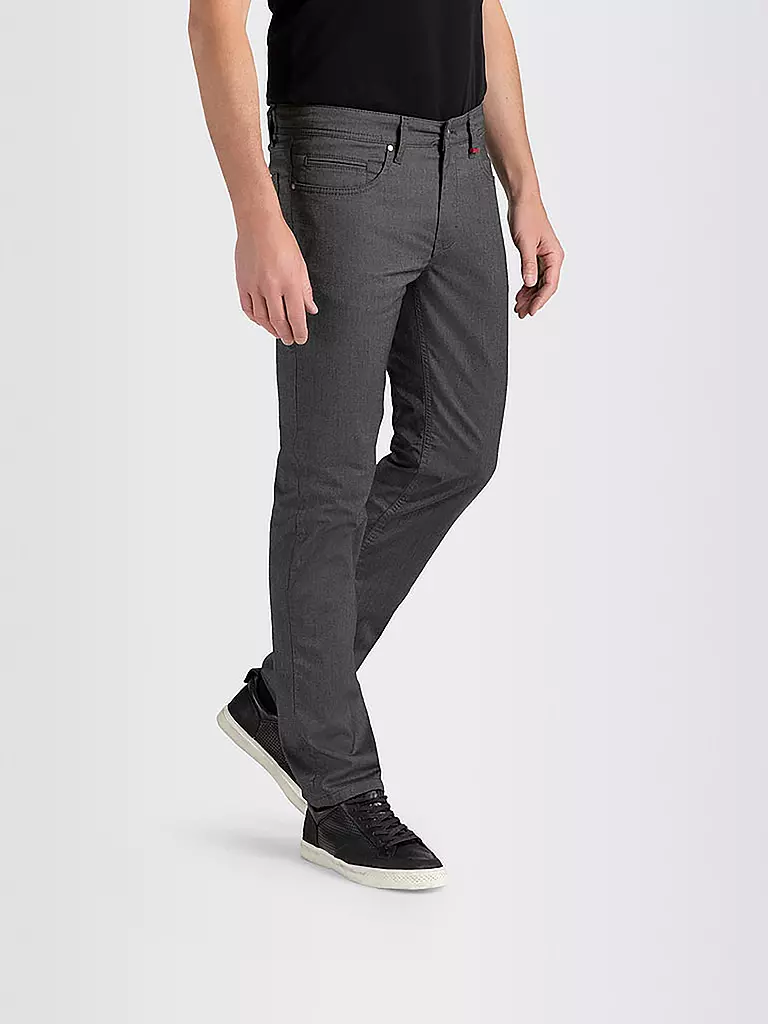 MAC Wollhose Modern Fit ARNE (Lang) grau