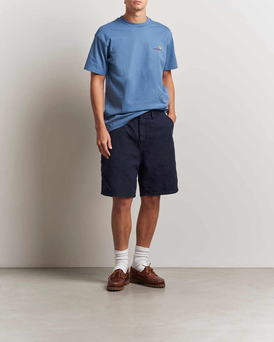 Carhartt WIP American Script Short Sleeve T-Shirt Sorrent
