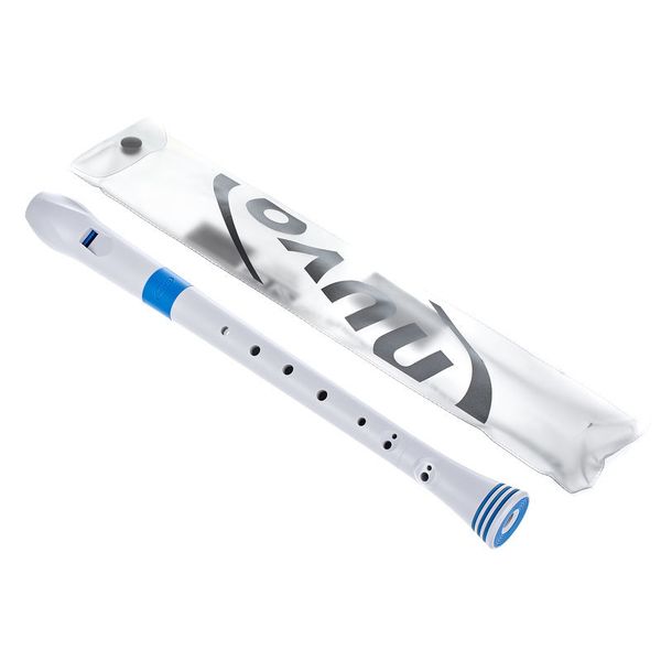 Nuvo Soprano Recorder white-bl Ger.