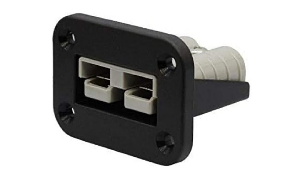 Halterung Anderson, Einbau, SchwarzHalterung für den Unterputzeinbau der Anderson Stecker 50A