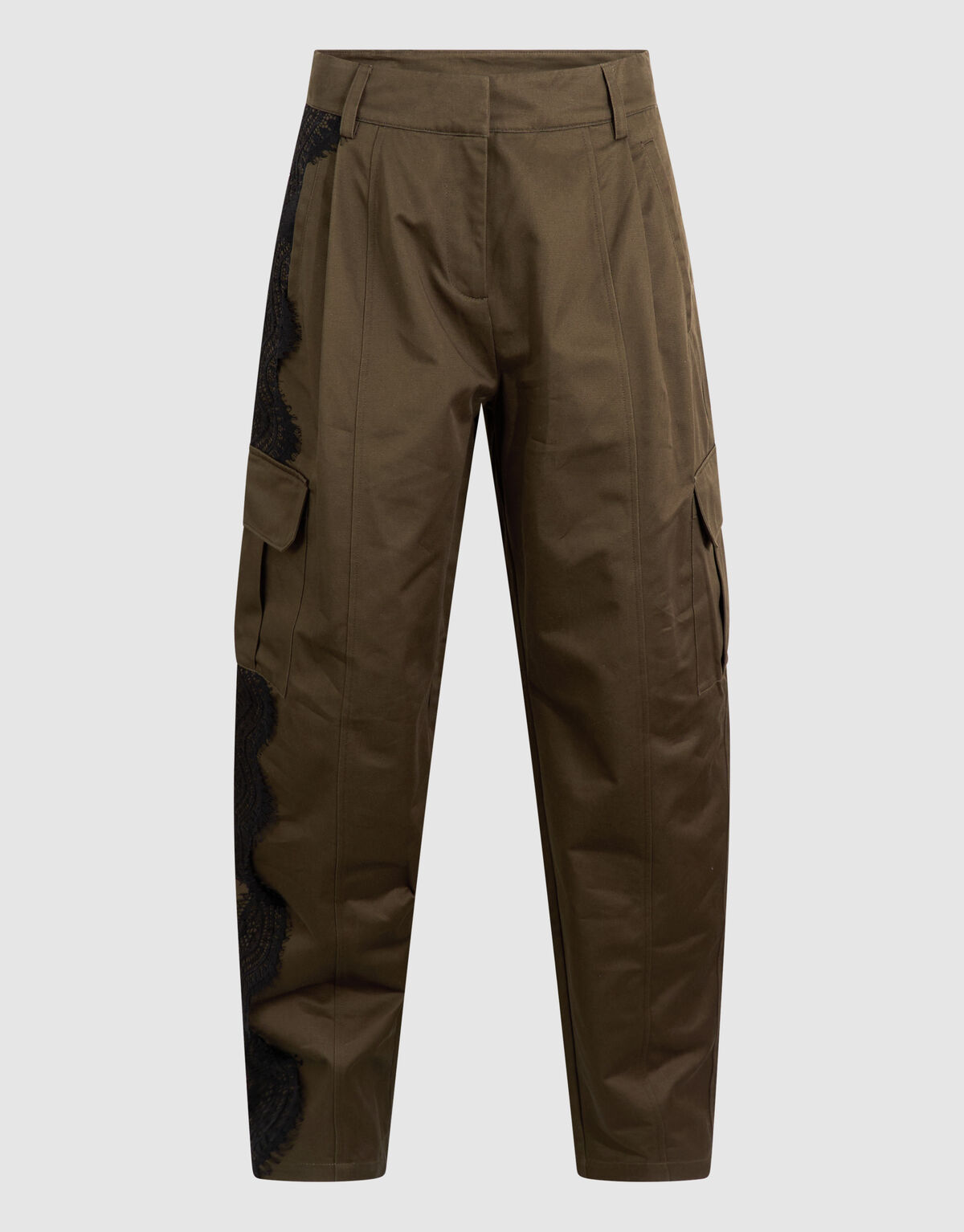 Cargo Lace Broek Khaki