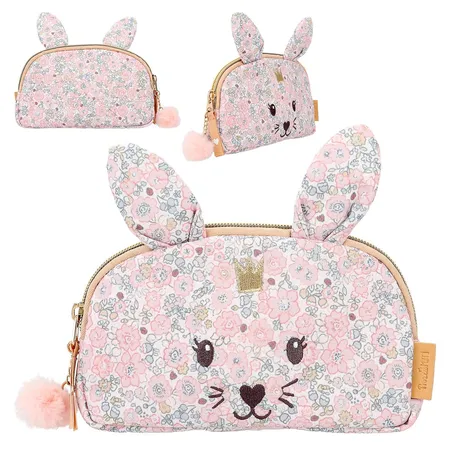 Depesche Princess Mimi Kosmetiktasche Blümchen
