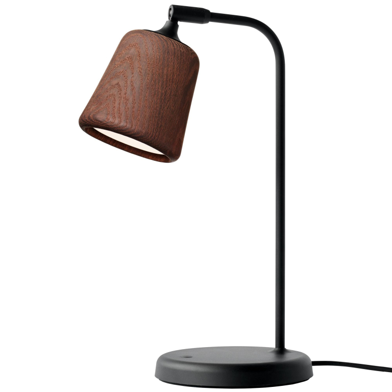 New Works Material bureaulamp gerookt eiken