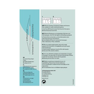 TePe Bridge & Implant Floss Multiverpakking 6x30ST
