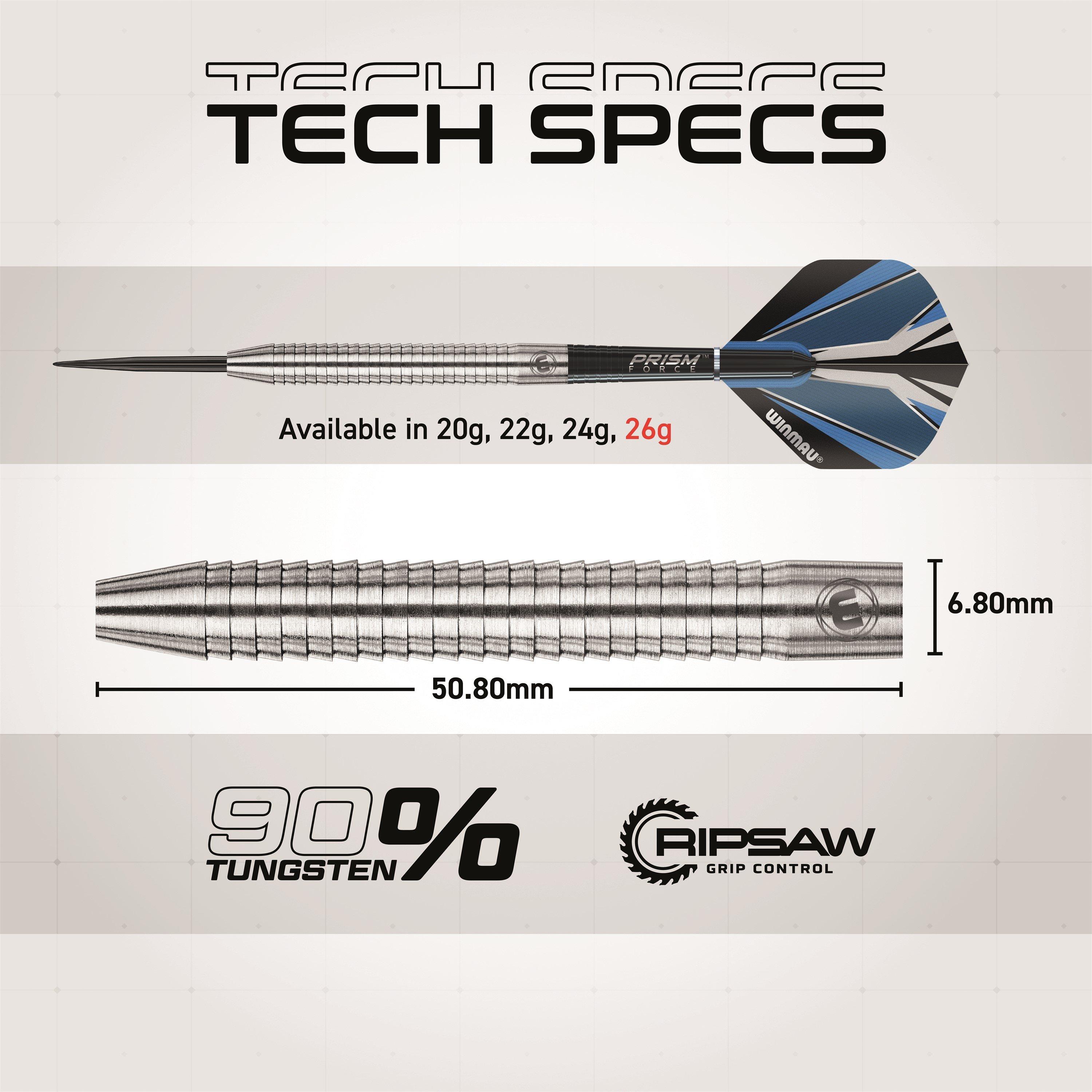 Winmau Sabotage Tungsten Darts Adults