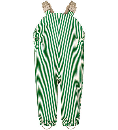 MarMar Regenkleidung m. Träger - PU - Ungerade - Green Streifen