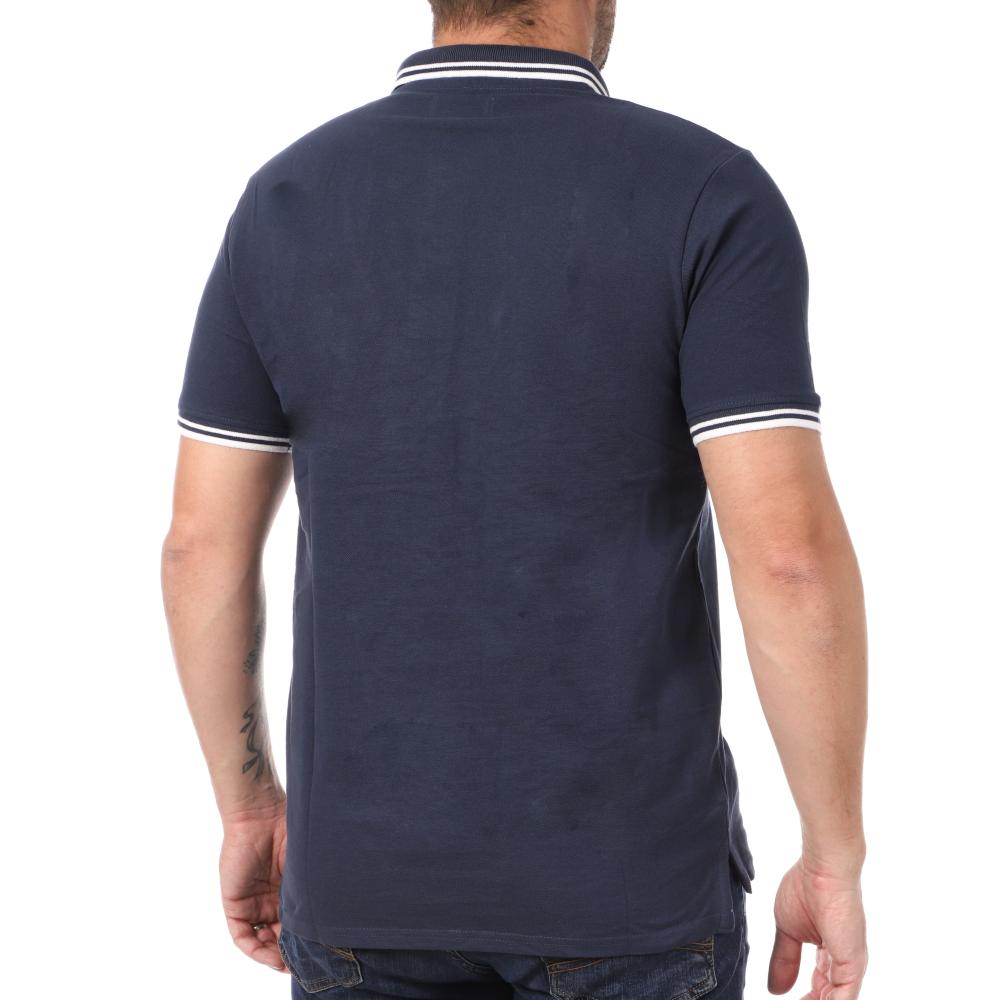 Lee Cooper Polo Marine/Blanc Homme Lee Cooper Opan