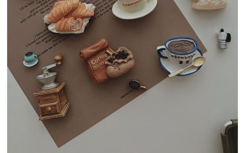 Indus - Koffiehars koelkastmagneet (verschillende ontwerpen)