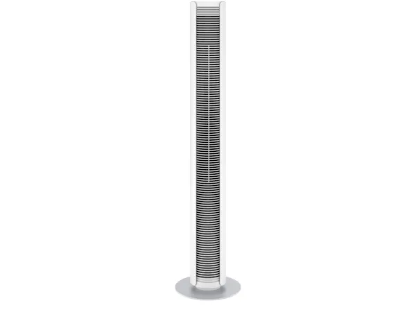 Stadler Form PETER, Husholdning tårnventilator, hvid, Rustfrit stål, Gulv, 52 dB, 13,5 cm, Dreje