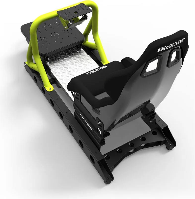 rSeat P1 Jaune Sièges simulation gaming