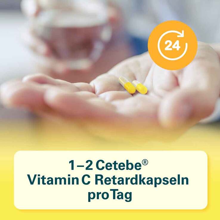 Cetebe® Vitamin C Retard 500, 30 St