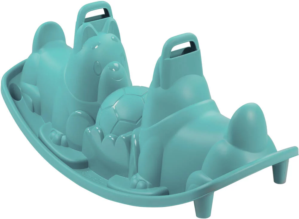 BASCULE CHIENS BLEUE