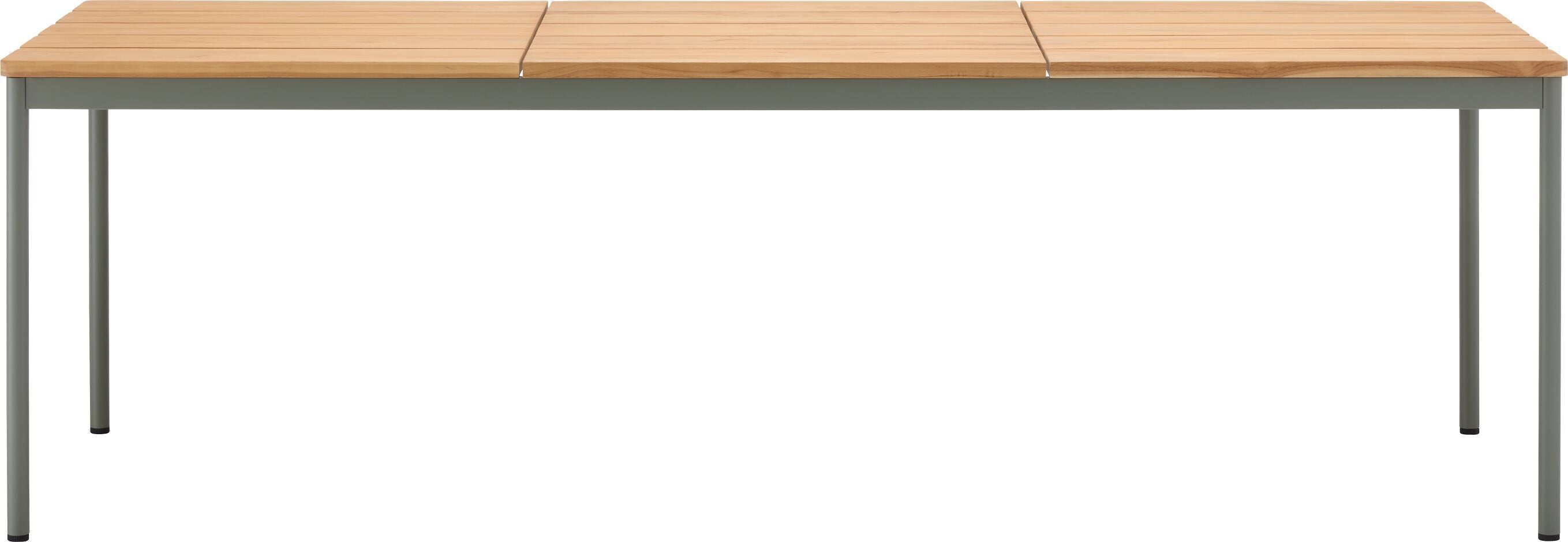 MOLOKINI Gartentisch - Holz / B: 238.0 cm x T: 90.0 cm x H: 73.0 cm