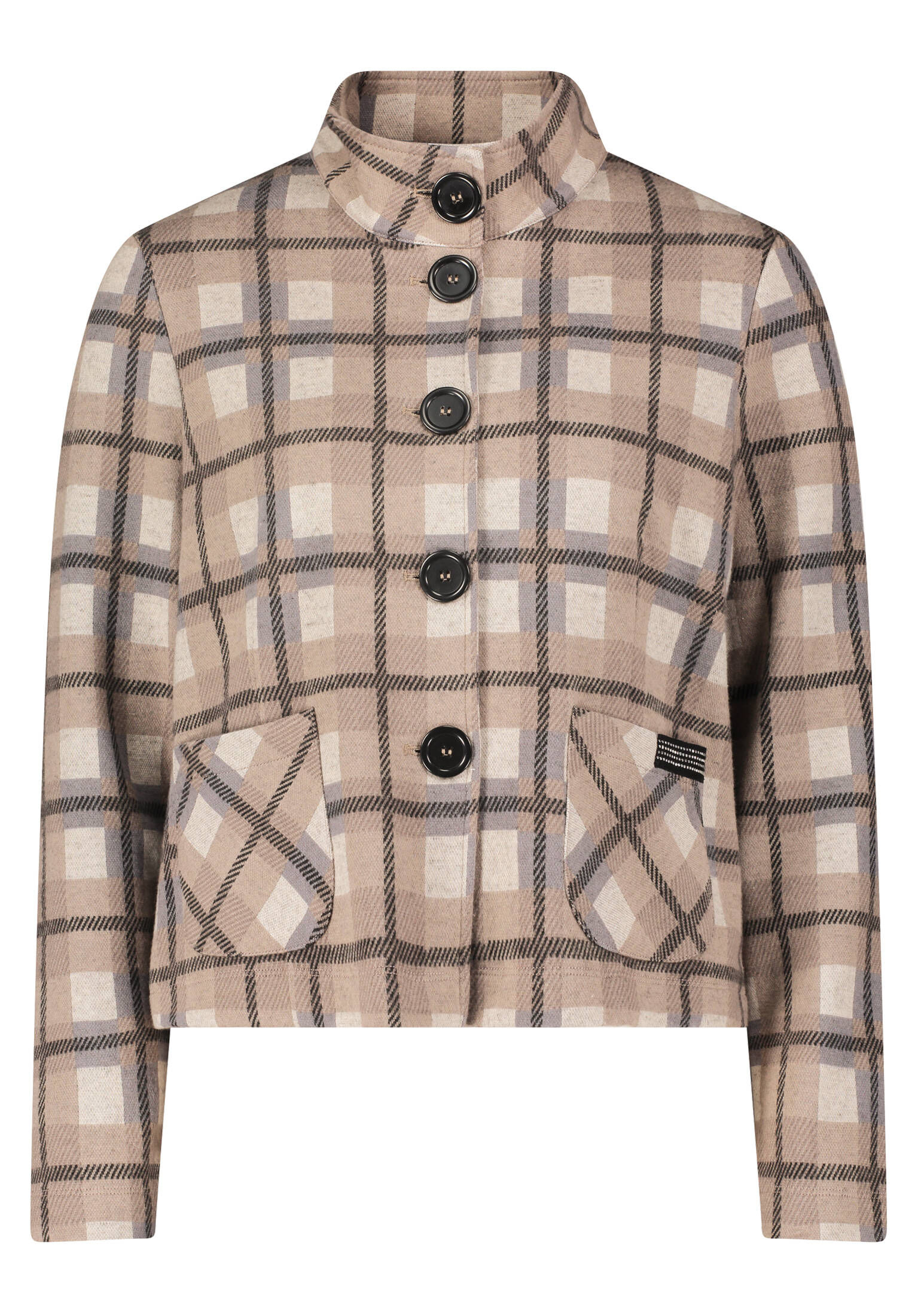 Betty Barclay| Damen Sweatjacke mit Stehkragen
