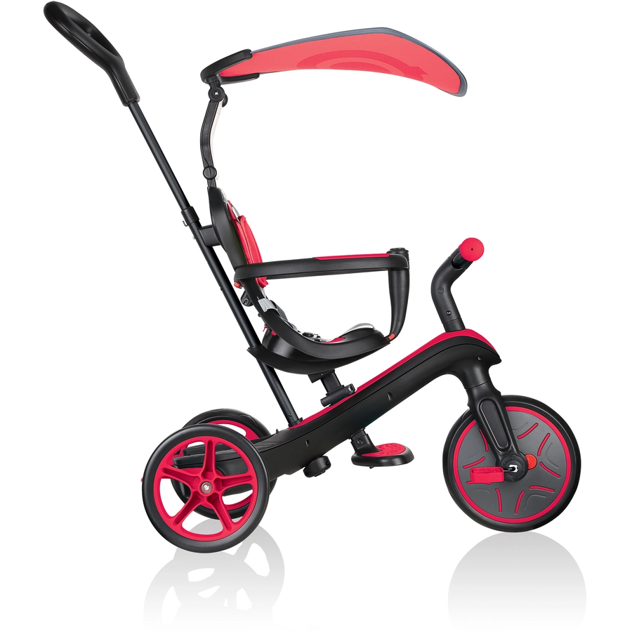 GLOBBER EXPLORER TRIKE 4in1, rot