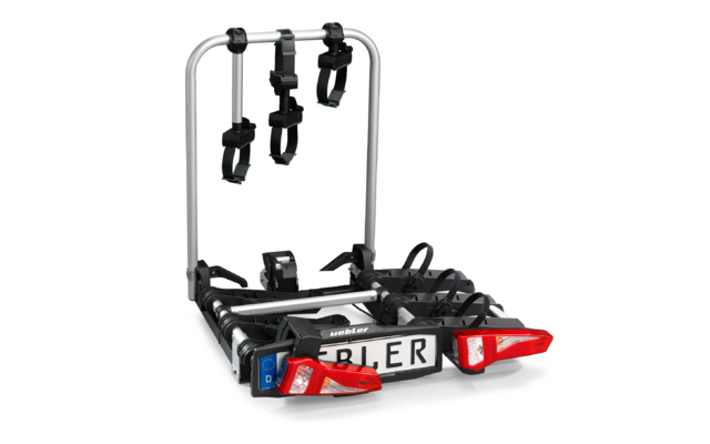 Uebler i31 Z Kupplungsträger für 3 Fahrräder auf der Anhängerkupplung, E-Bike geeignet