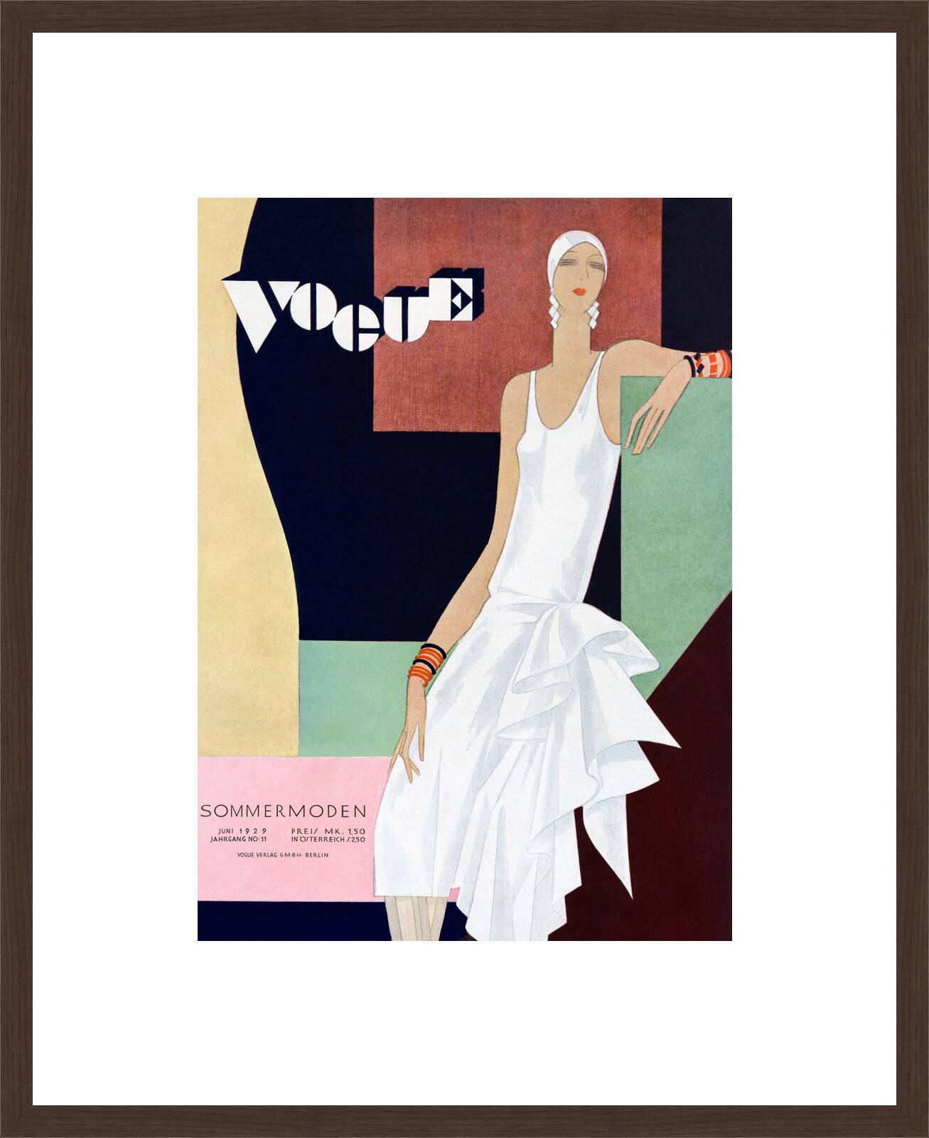 Cover, William Bolin III by German Vogue Collection - Limited Edition. Edition of: 100. Archive Stamp.