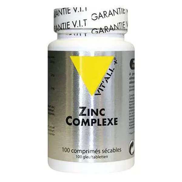 Vit'all+ Complexo de Zinco 100 comprimidos divisíveis