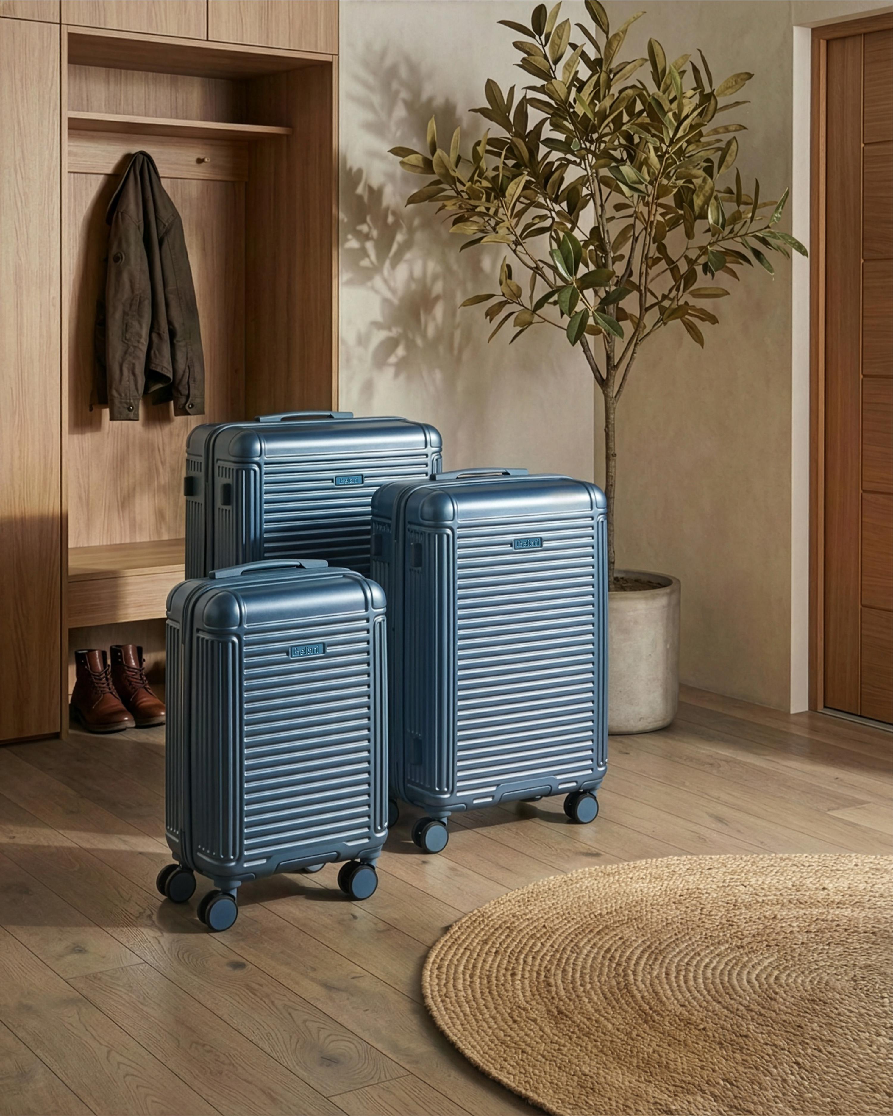 Set van 3 harde koffers MYNTIS Blauw