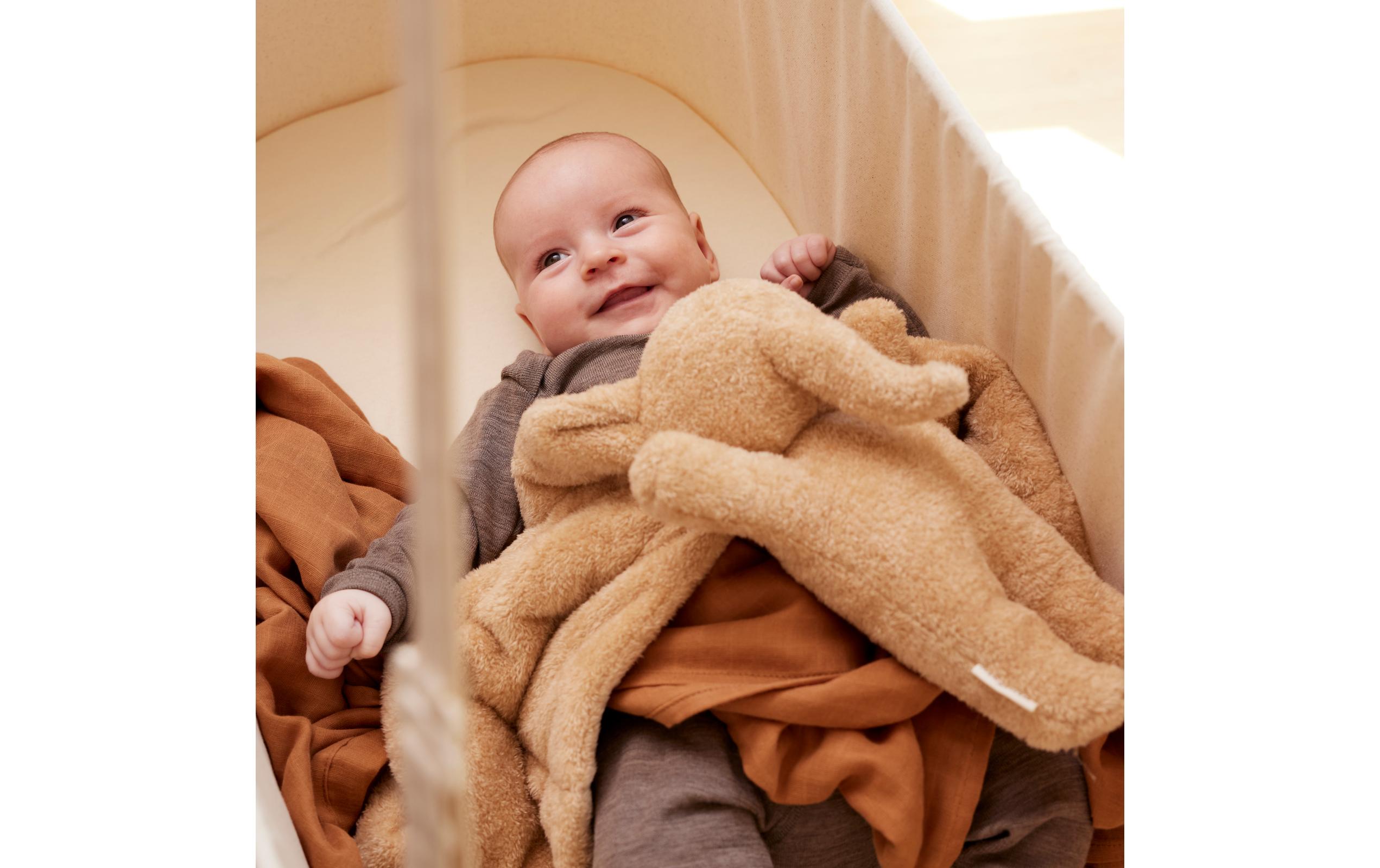 Warm & Weight Plush BrownPlüschtier aus Bio-Baumwolle mit therapeutischer Wirkung