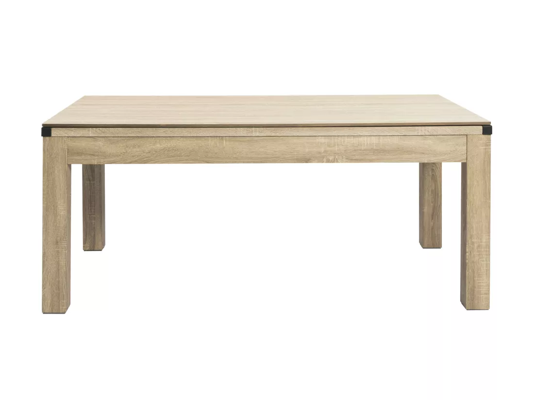 Table transformable Billard & Ping-pong - Coloris naturel clair - L182 x l102 x H80 cm - HENK