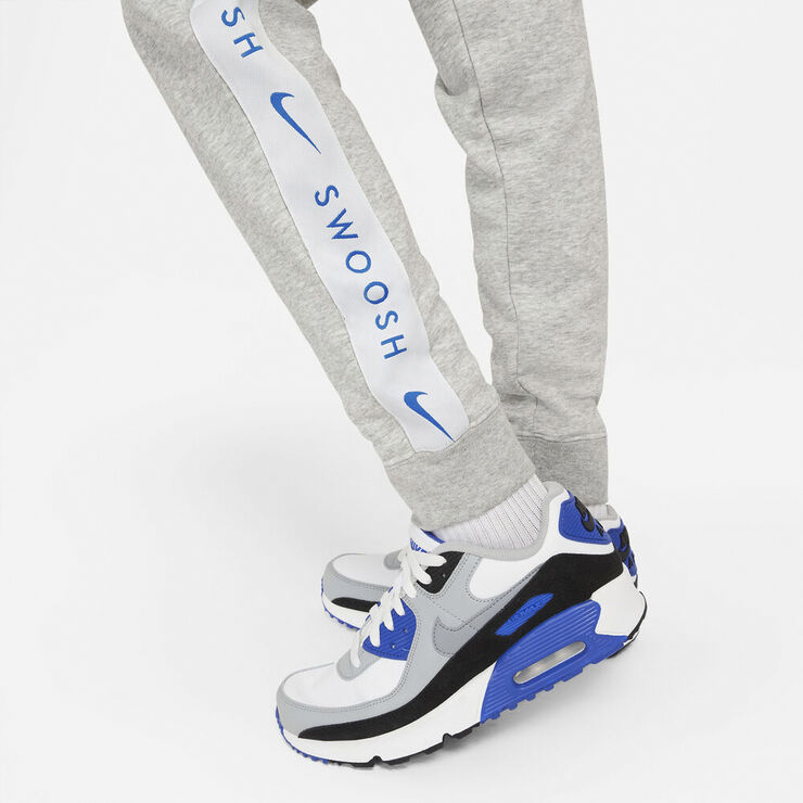 Nike Sportswear Swoosh Fleece Joggingbukser Grå