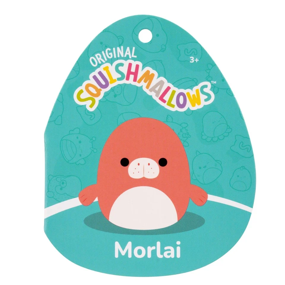Squishmallows - 40 cm Bamse P20 - Morlai Manatee