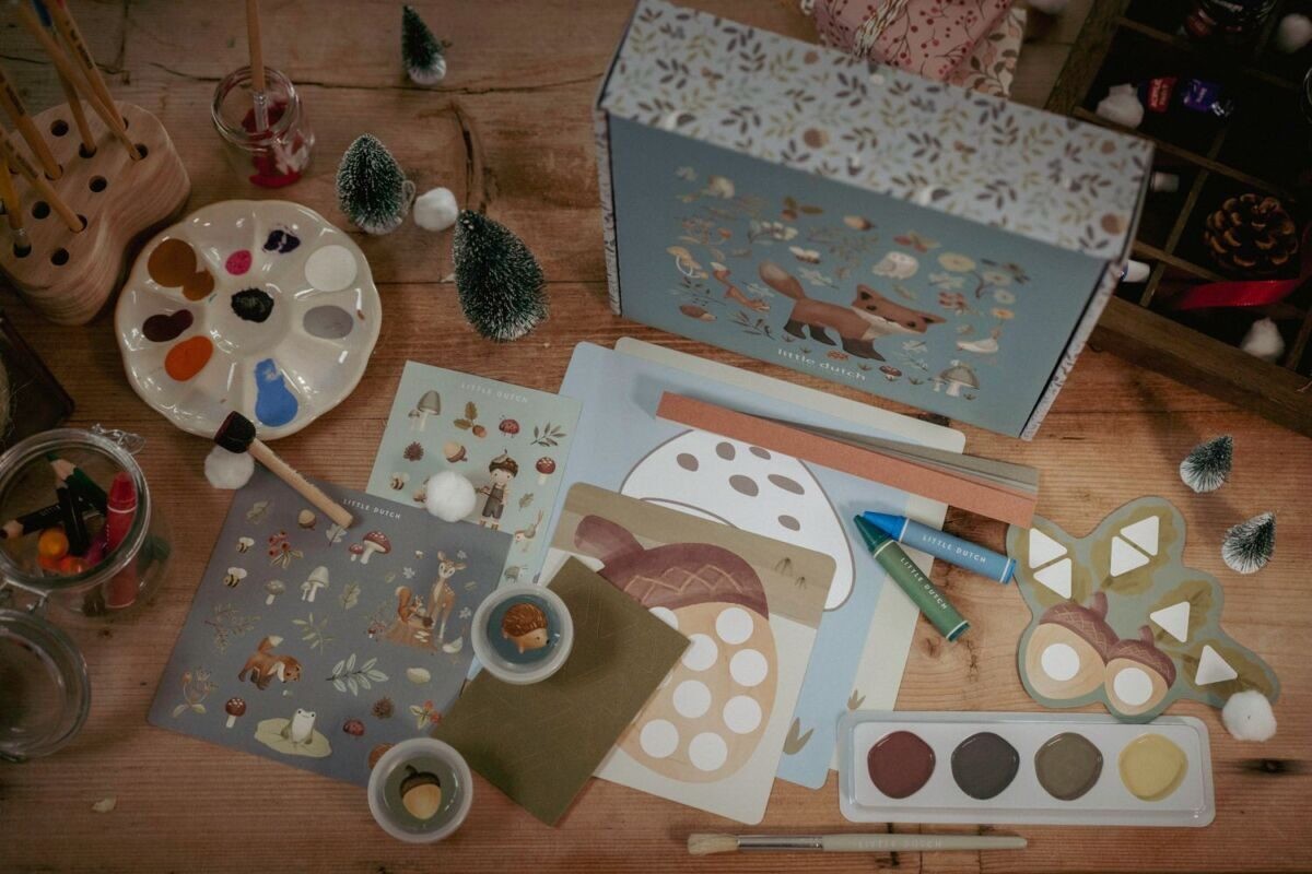Little Dutch - Kreativitetsæske - Forest Friends