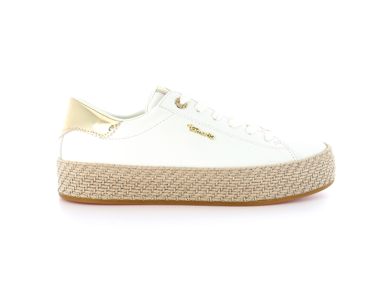 Tamaris-23713 Synthétique Blanc-Or