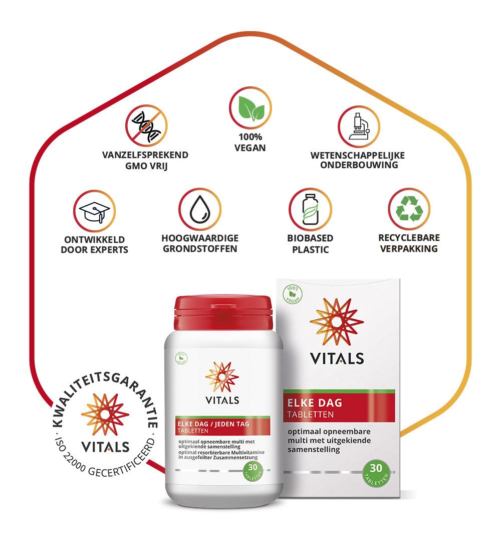 Vitals Elke dag (30 tabletten)