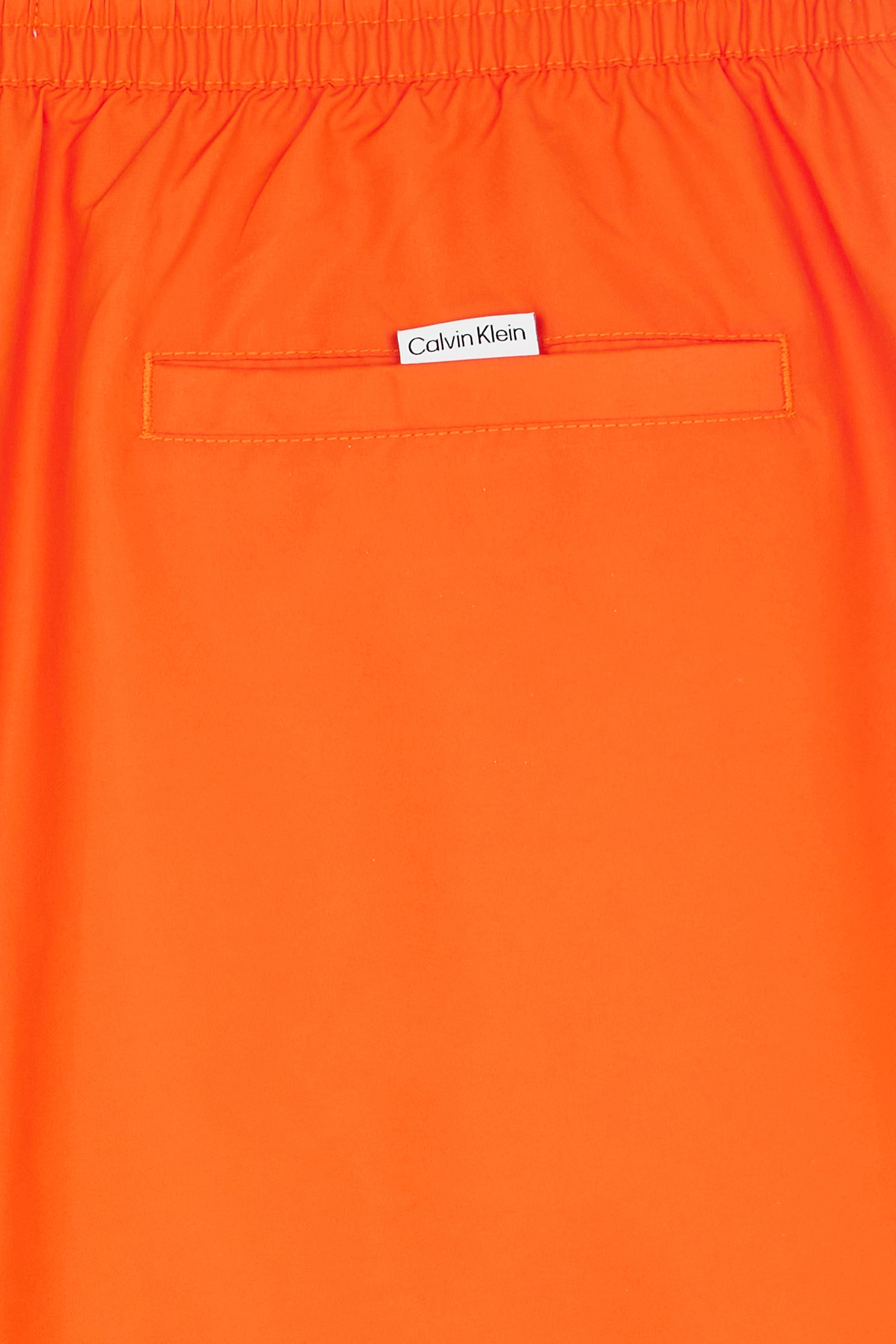 CALVIN KLEIN UNDERWEAR Short de bain MEDIUM DRAWSTRING Orange