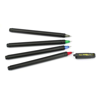 Pentel EnerGel - Roller recyclé capuchon - 0,7 mm - vert