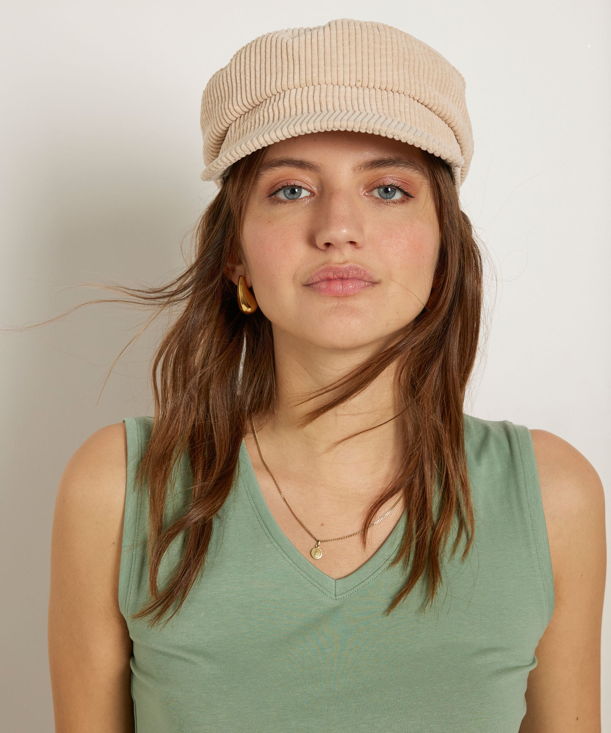basic singlet met v-hals