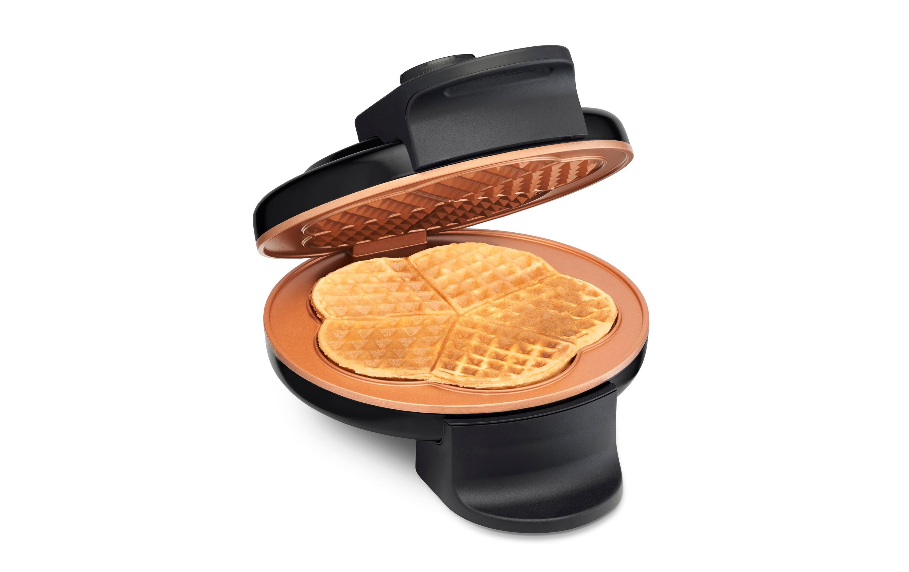 Waffeleisen Retro Waffles Bronze/SchwarzWaffeleisen im coolen Retro-Design