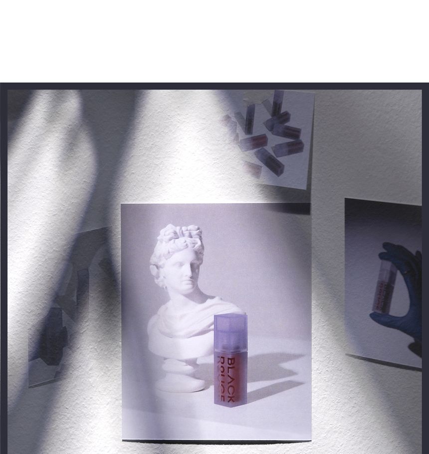 BLACK ROUGE - Dubbele laag over Velvet Tint Gallery Edition - 8 kleuren