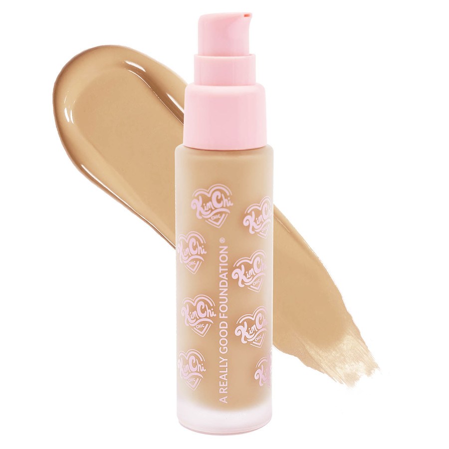 KimChi Chic A Really Good Foundation 105L Light Skin With Warm Yellow Undertones 30ml