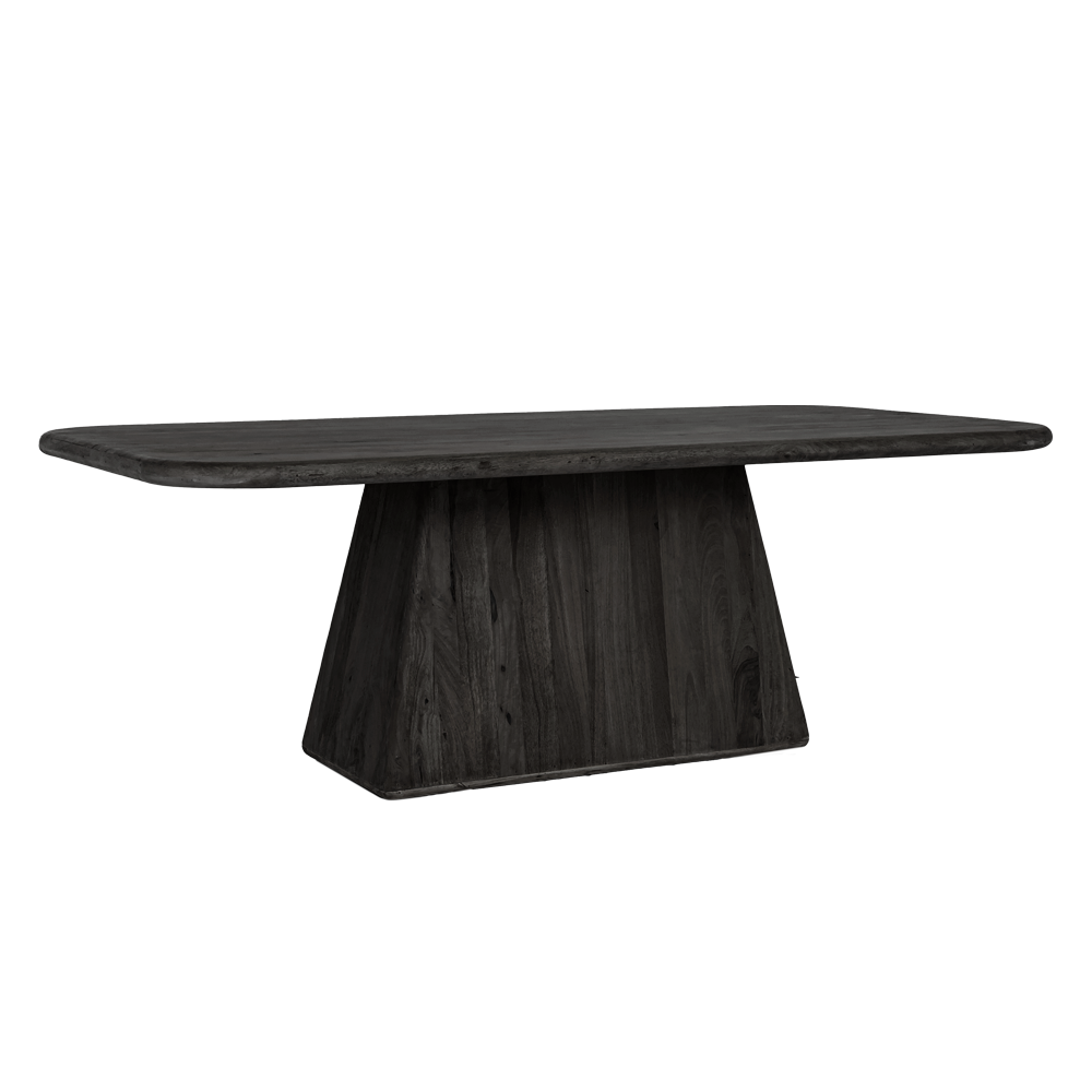Eettafel Asti Rechthoek 200 zwart