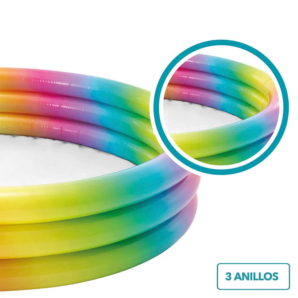 Intex Pool mit Wilder Geometrie