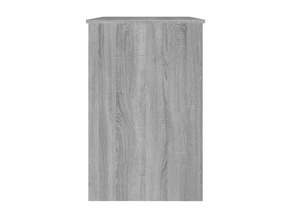 Bureau Sonoma gris 100x50x76 cm Bois d'ingénierie