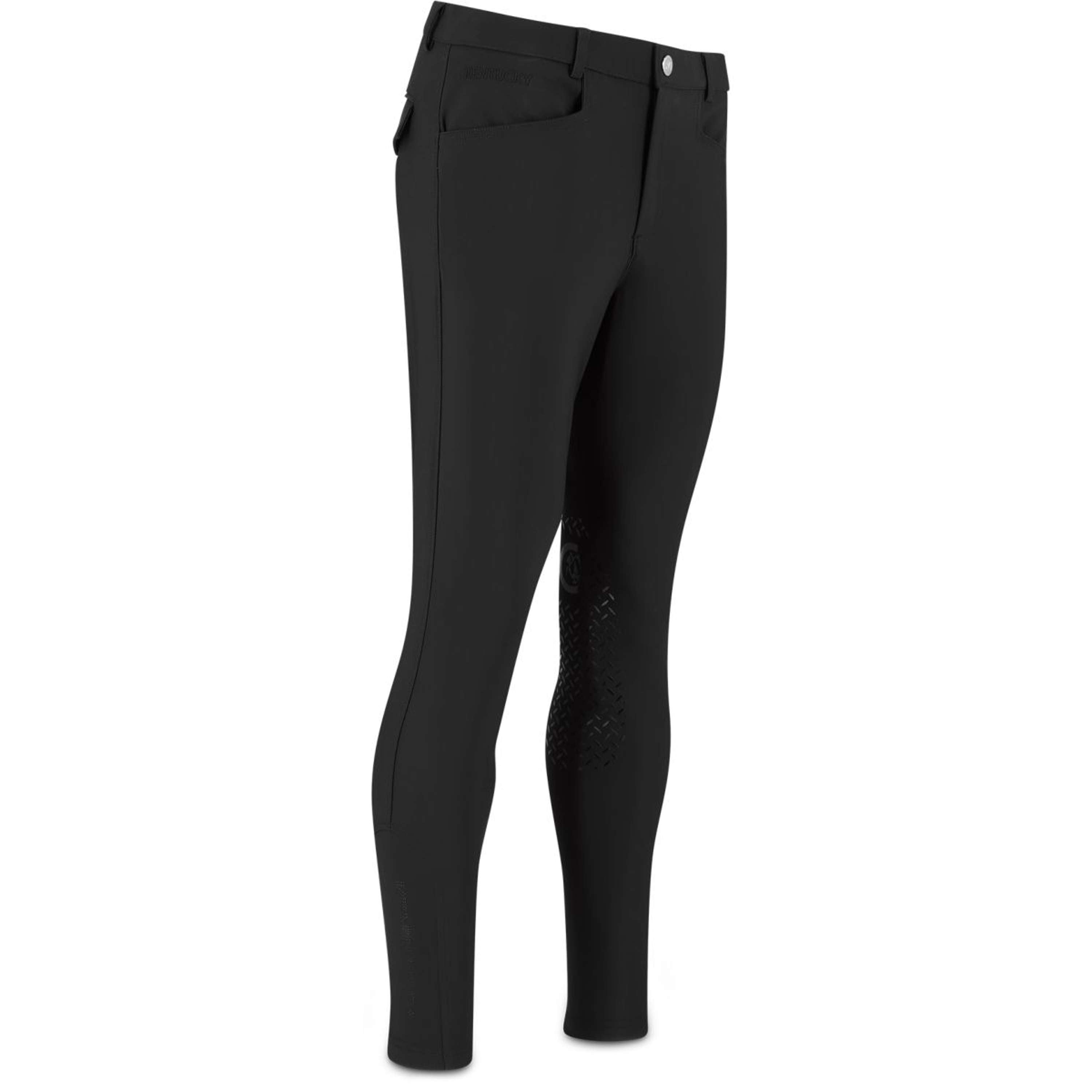 Kentucky Rijbroek Mexico Knee Grip Heren Zwart