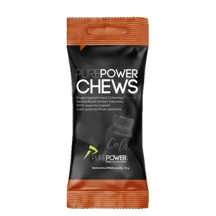 PurePower Unisex Energi-chews Chews 40 g. Cola