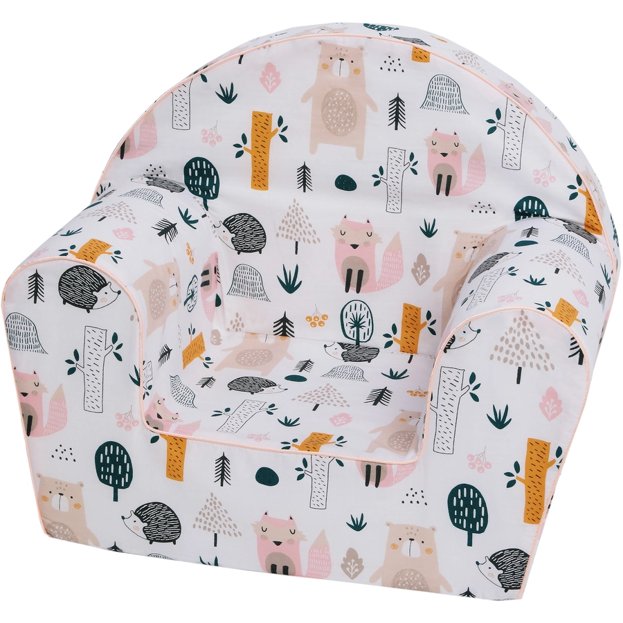 knorr toys® Kindersessel Wildlife weiß