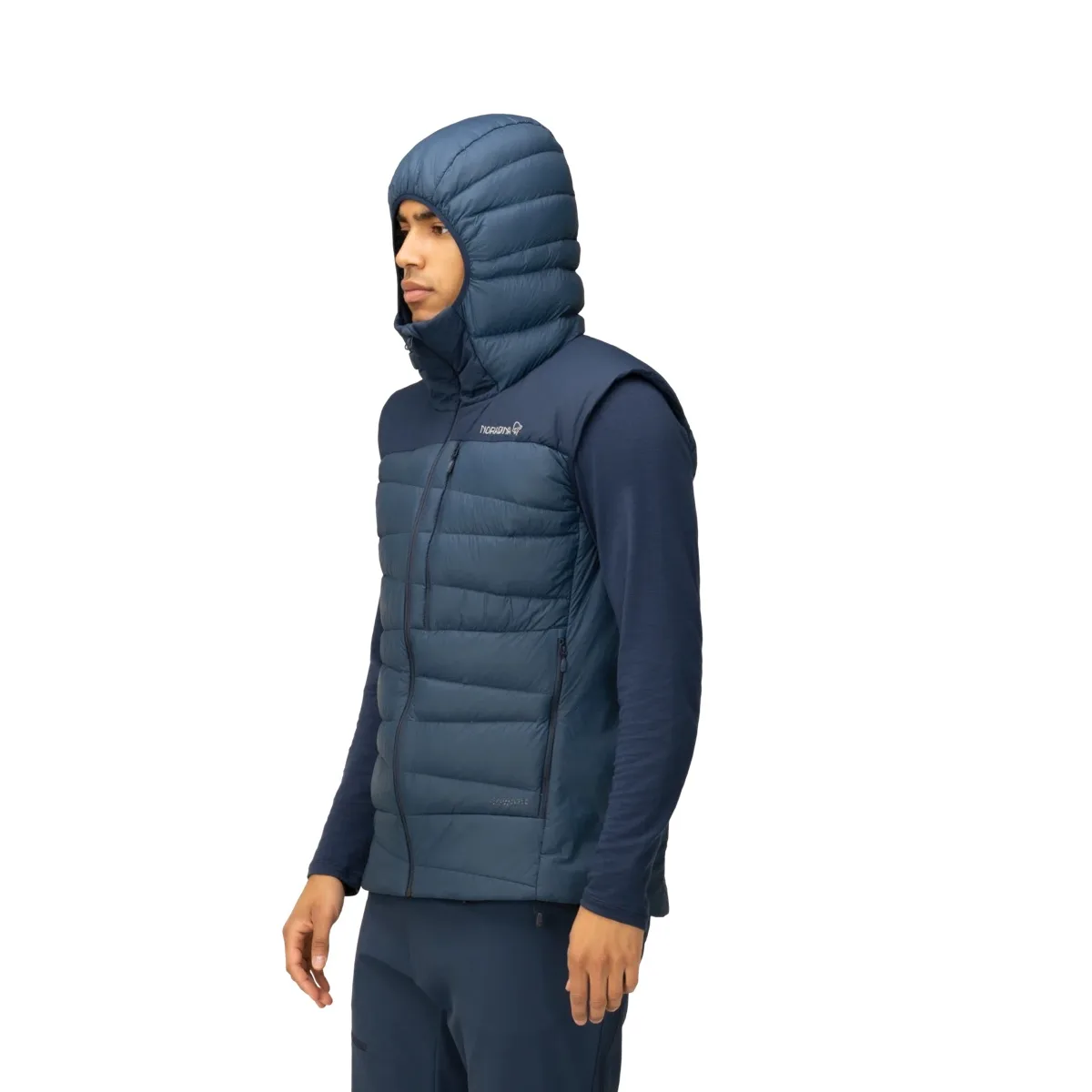 Norrøna Men's Falketind Down750 Vest Indigo Night