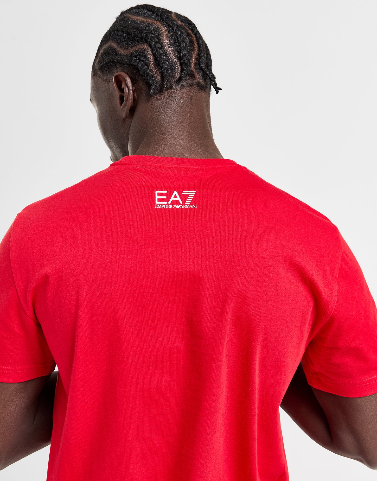 Emporio Armani EA7 T-shirt Fade Repeat Logo Homme