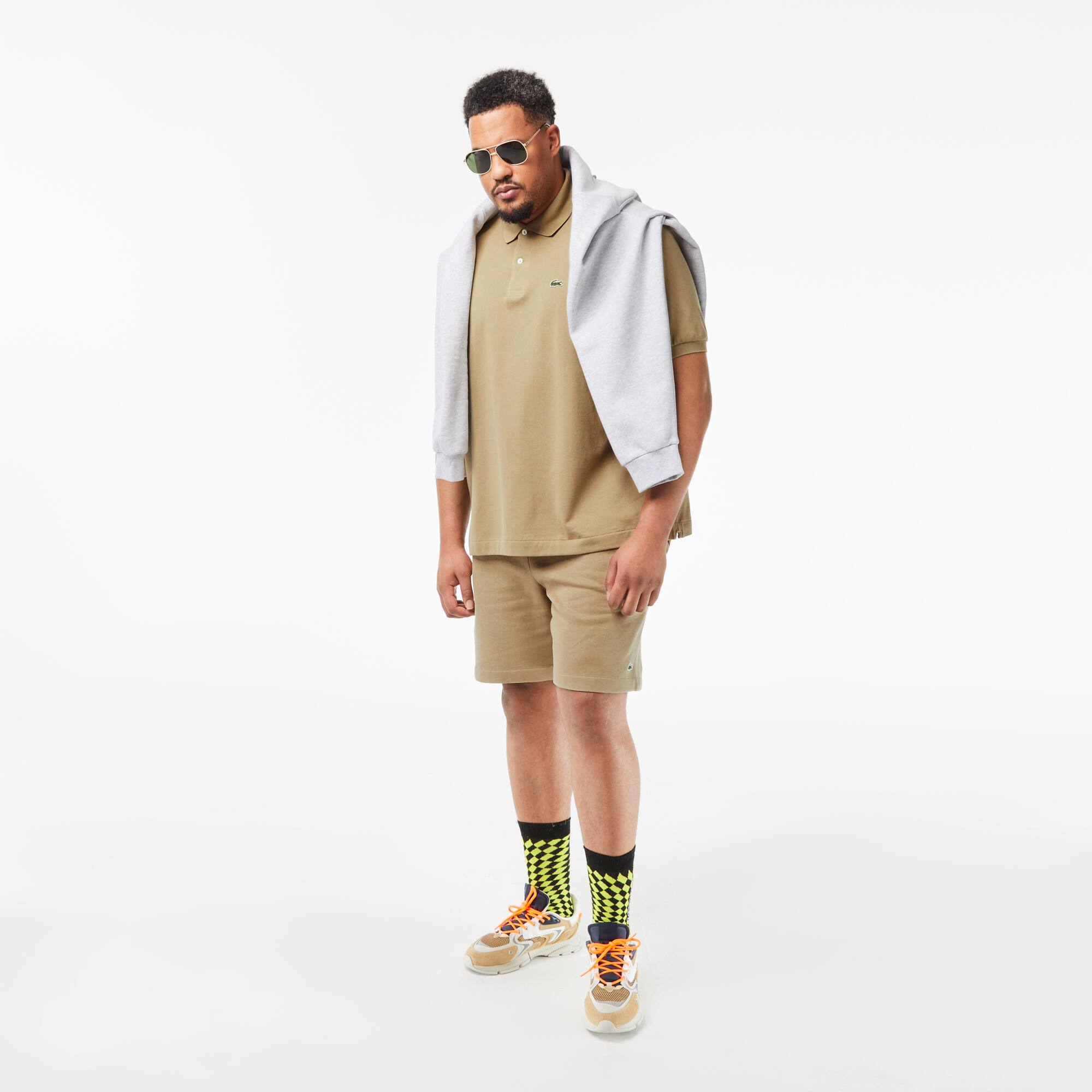 Polo Original L.12.12 coton petit piqué Manches Courtes - Beige - Lacoste - Homme